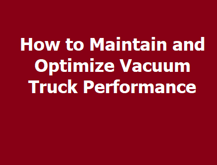 Vacuum Truck