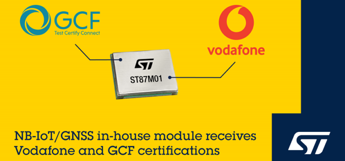 Vodafone NB-IoT Certification