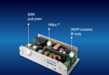 1″ x 1″ smallest Medical Grade 6W Board-Mount AC/DC Medical Grade 6W Board-Mount AC/DC