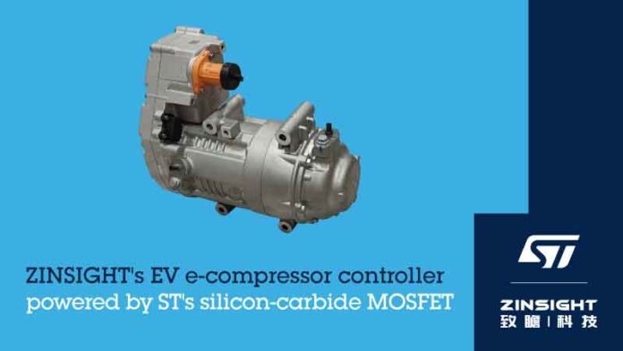 vehicle e-compressor controller