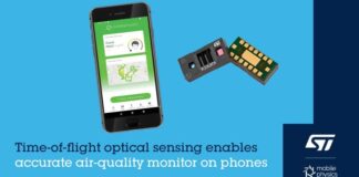 EnviroMeter for accurate air-quality monitoring on smartphones