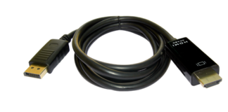 BestNet Display port to HDMI cable