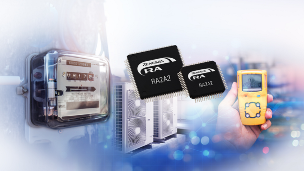 RA2A2 microcontroller (MCU) Renesas MCUs: High-Res Analog & OTA Updates Save Energy