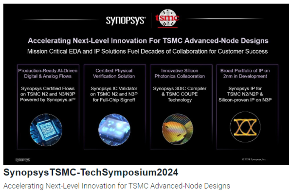 Synopsis Next-Level Chip Innovation on TSMC Advanced Processes