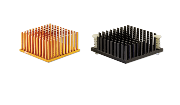 Line of BGA Heat Sinks
